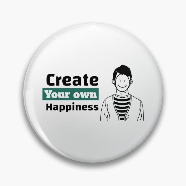Item preview, Create Your Own Happiness - Green Color designed and sold by ArtYoto.