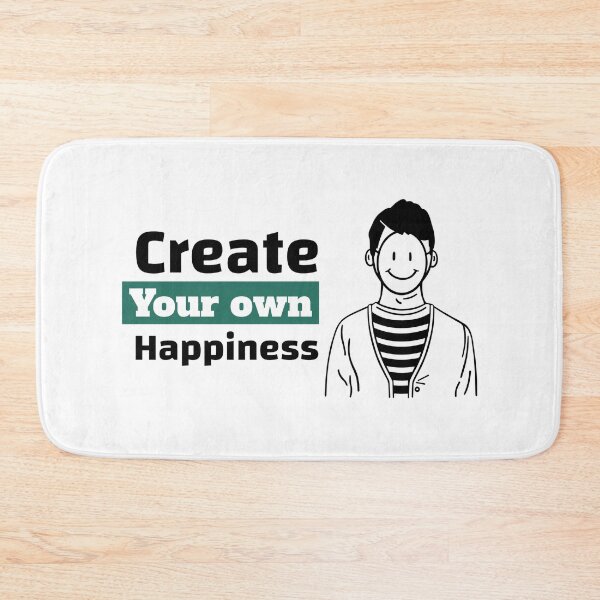Item preview, Create Your Own Happiness - Green Color designed and sold by ArtYoto.