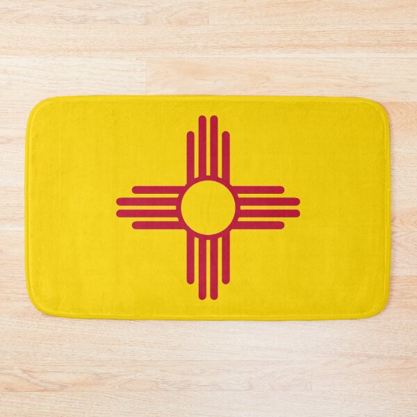 Item preview, The Zia (State Flag of New Mexico) designed and sold by franklinprintco.