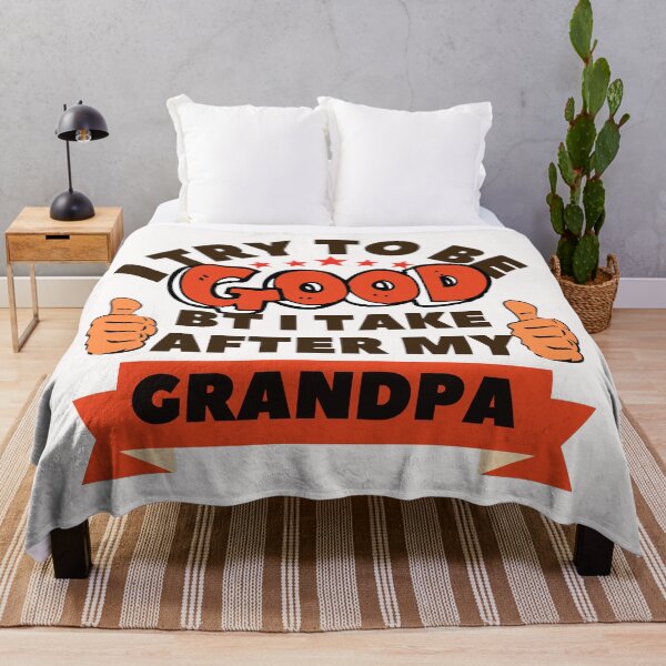 Item preview, I try to be good but i take after grandpa designed and sold by dogcuddleralert.
