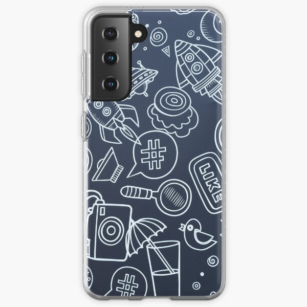 Uneven Pattern Samsung Galaxy Soft Case