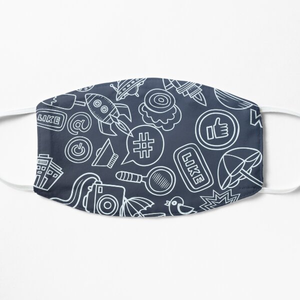 Uneven Pattern Flat Mask