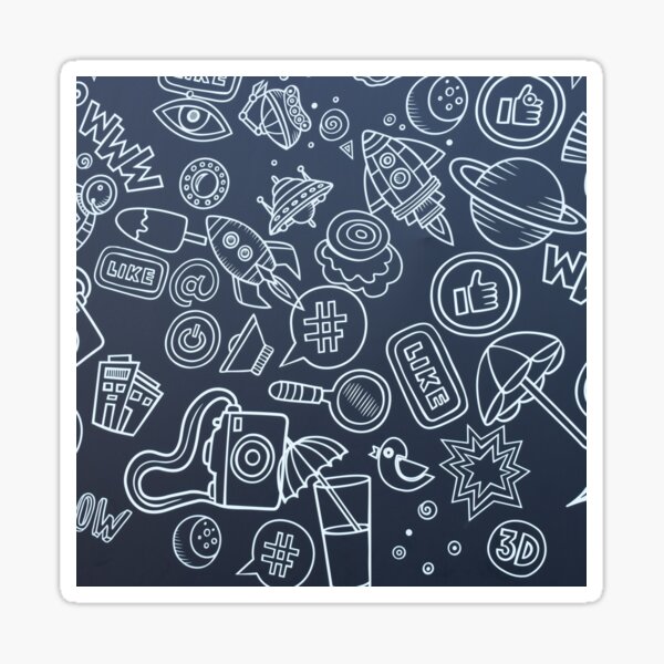 Uneven Pattern Sticker