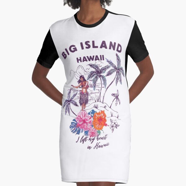 GROSSE INSEL HAWAI T-Shirt Kleid