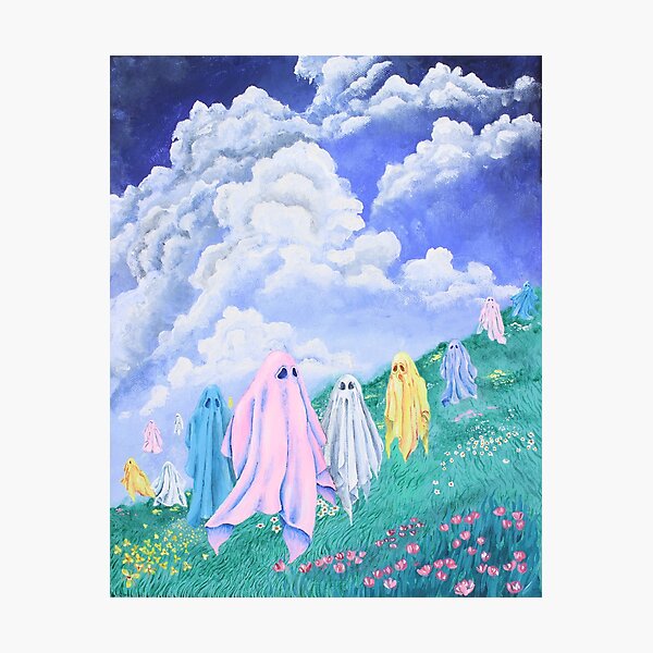 Item preview, Ghosts on the Hill designed and sold by RubyB-art.