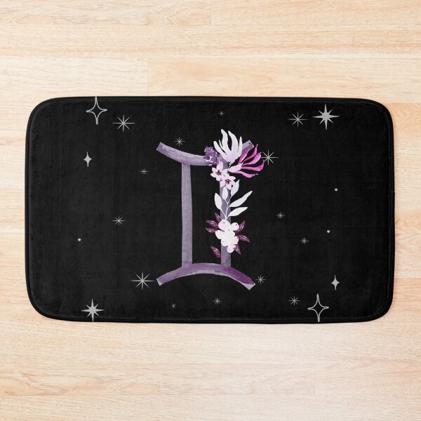 Item preview, Gemini Zodiac Sign Watercolour Flowers designed and sold by LadyZodiac.