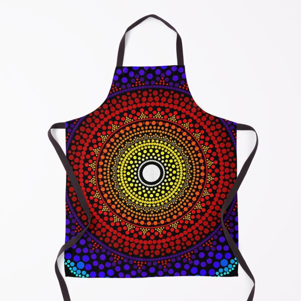 Item preview, Colorful Dot Mandala, Multicolor Dot Art designed and sold by orangeblue21.