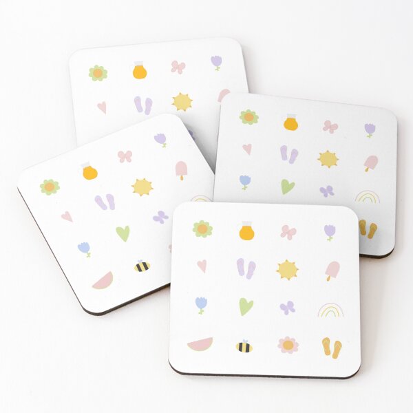Artikelvorschau, Bullet Journaling Sommer Juni Juli Sticker Pack entworfen und verkauft von carroteraser.