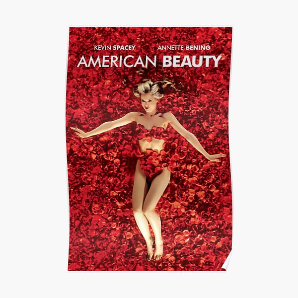 American Beauty Poster By Jeramgon Redbubble