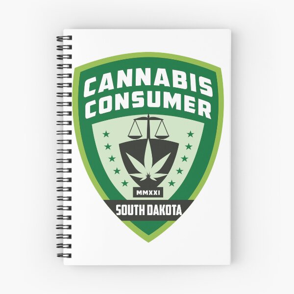 Item preview, South Dakota Legal Cannabis Badge designed and sold by freshartdesigns.