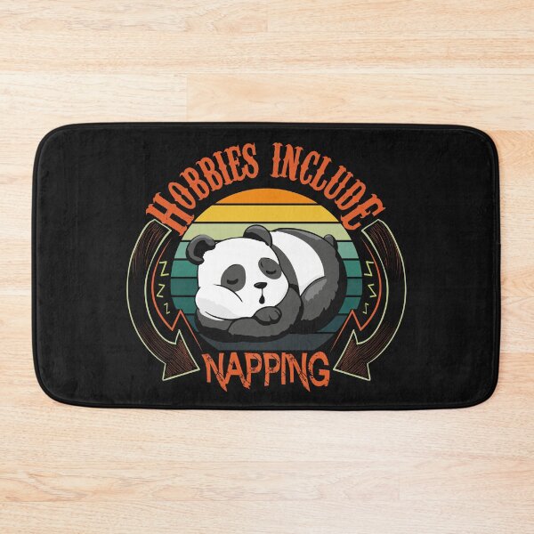 Item preview, hobbies include napping, panda nap lover  designed and sold by aDevlop25.