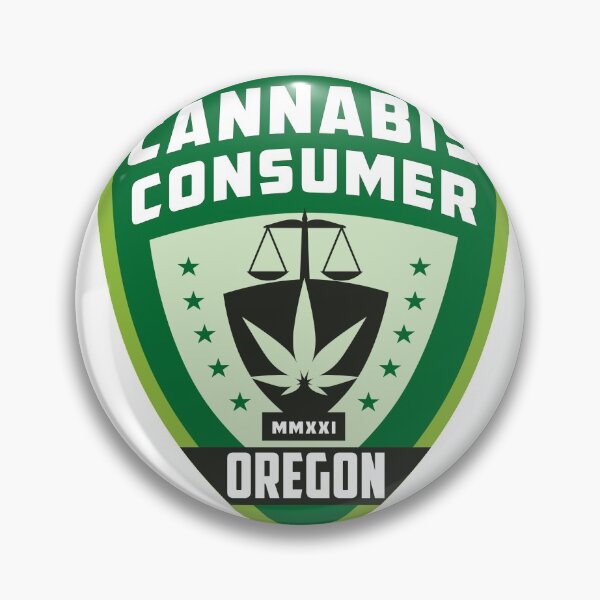 Item preview, Oregon  Legal Cannabis Badge designed and sold by freshartdesigns.