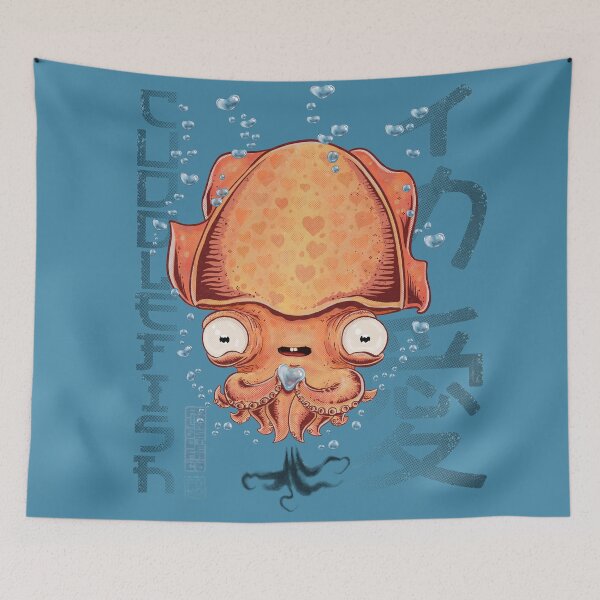 Item preview, Cuddlefish Love designed and sold by FloofMonsterCo.