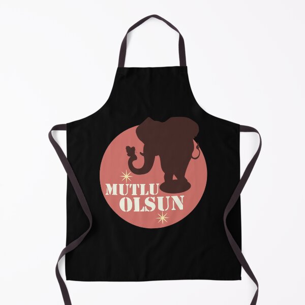 Item preview, Mutlu olsun| Be Happy turkish| elephant butterfly silhouette designed and sold by EmotionArt.