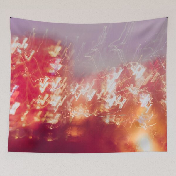 Item preview, Colorful abstract city lights blur designed and sold by Photostacia.