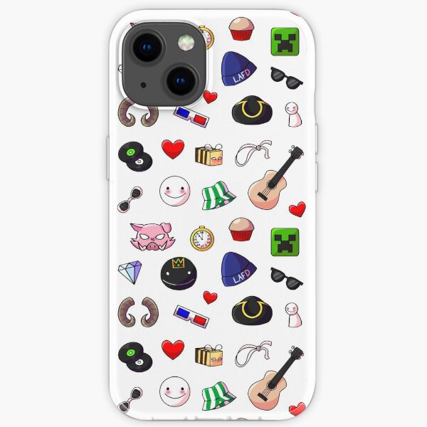 Dream Smp Members Symbols And Icons iPhone Soft Case