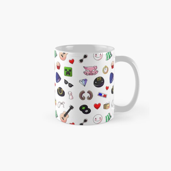 Dream Smp Members Symbols And Icons Classic Mug