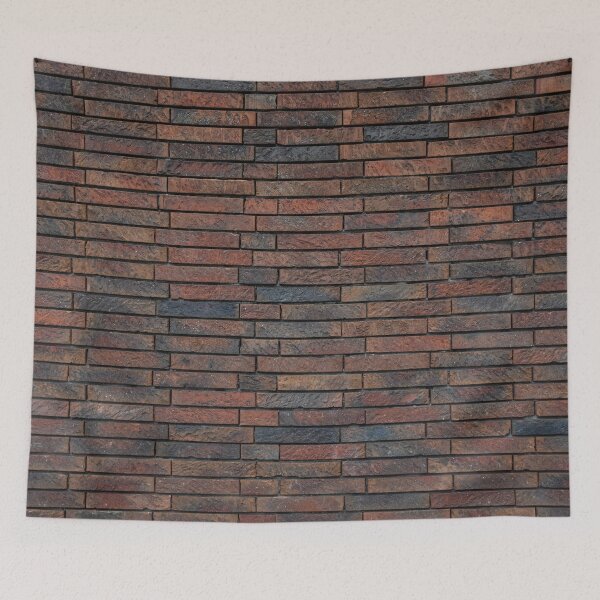 Item preview, Grunge colorful brick wall pattern designed and sold by Photostacia.