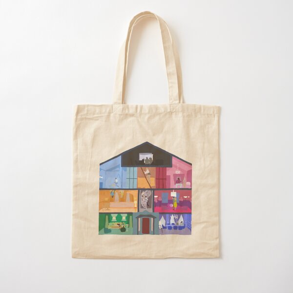 Lover House Cotton Tote Bag