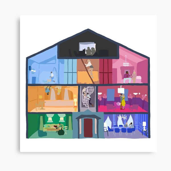 Lover House Canvas Print