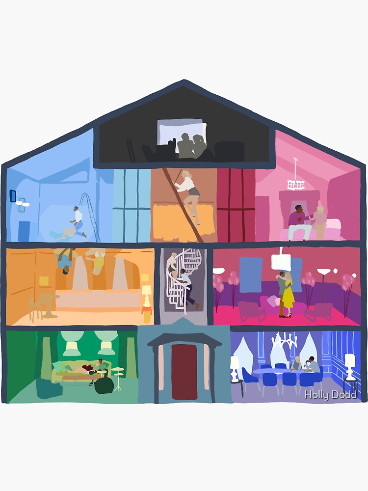 "Lover House" Sticker for Sale by Holly Dodd Redbubble