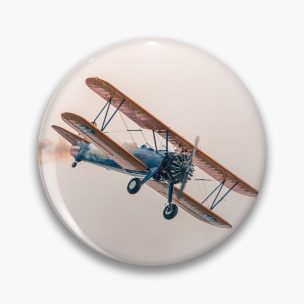 Item preview, Retro Vintage Sky Bi-Plane designed and sold by Alladin7.