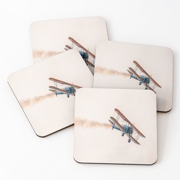 Item preview, Retro Vintage Sky Bi-Plane designed and sold by Alladin7.