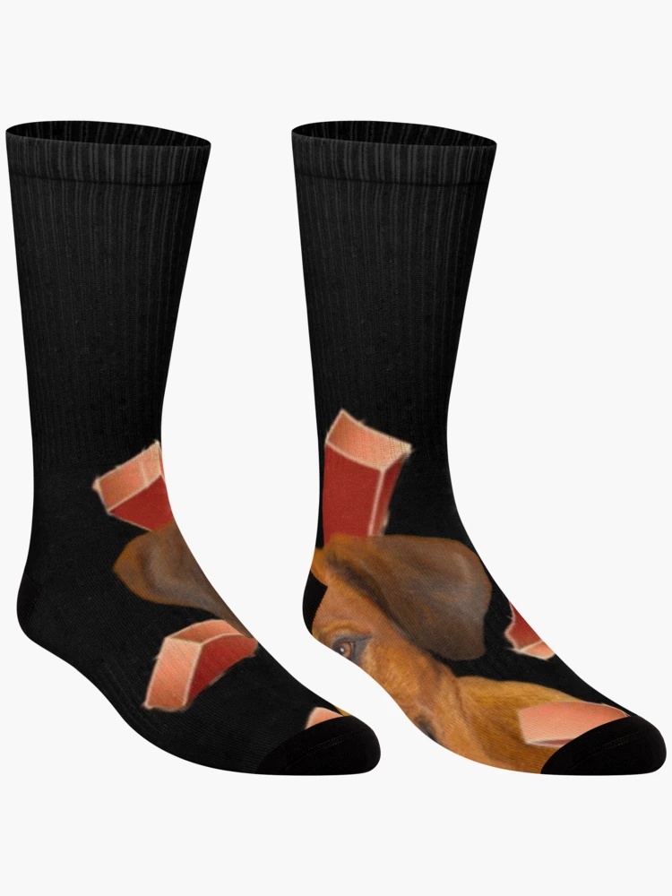 Thumbnail 3 of 5, Socks, Rhodesian Ridgeback Tshirt Rhodesian Ridgeback Dog Shirt Tee designed and sold by KDesigns85.