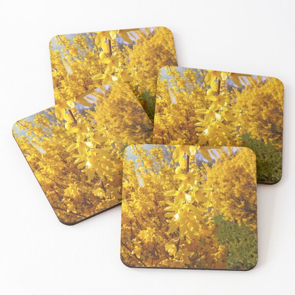 Item preview, Yellow Flower Trees designed and sold by storecee.