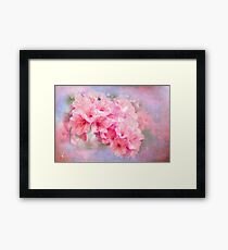 Tangled up in Pink Gerahmtes Wandbild