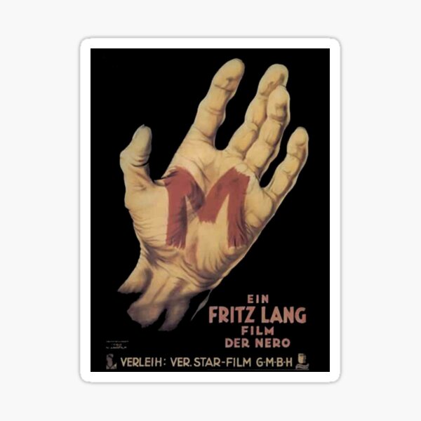 Item preview, M Fritz Lang designed and sold by pigeonboycas.