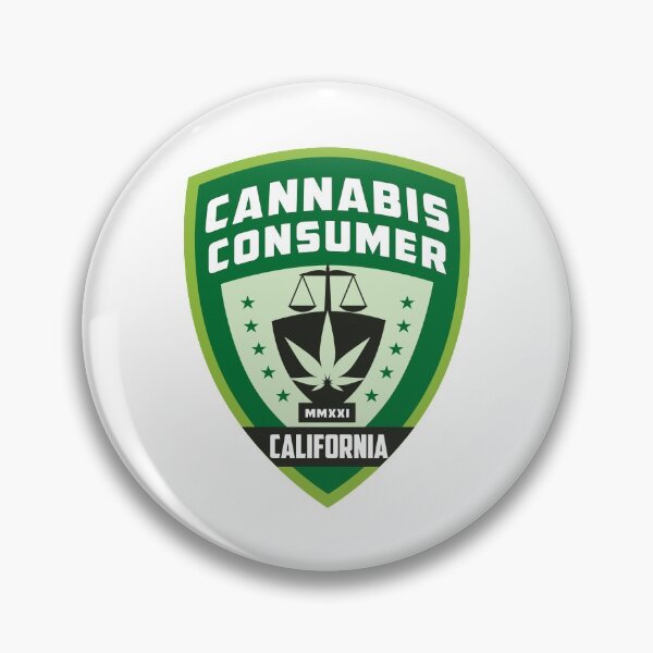 Item preview, California Cannabis Badge  designed and sold by freshartdesigns.
