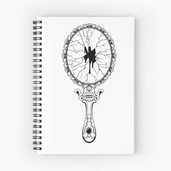 Item preview, Broken vintage mirror designed and sold by BlackIdeas.