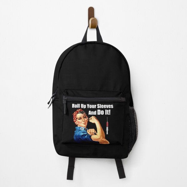 Item preview, Pro Vaccine Rosie The Riveter Get Vaccinated Do It designed and sold by StudioTina.