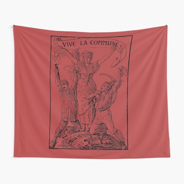Item preview, Vive La Commune Walter Crane - Historical, Paris Commune, Socialist, Leftist  designed and sold by SpaceDogLaika.