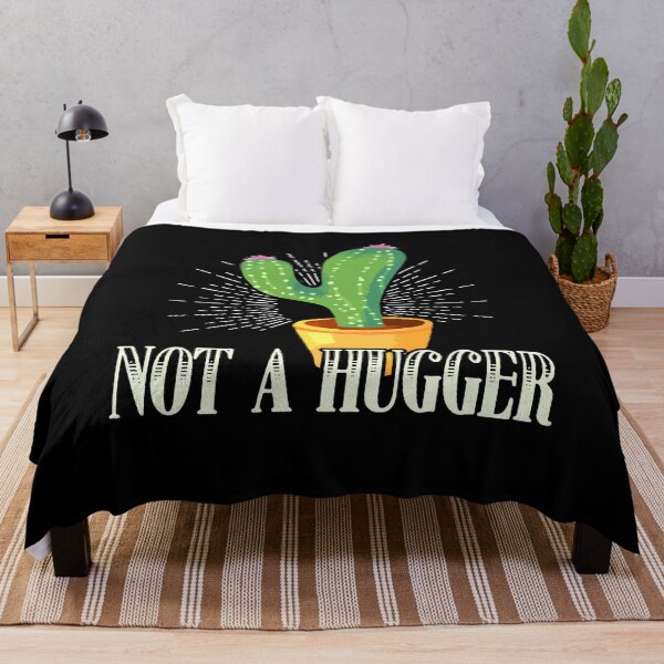 Item preview, Not A Hugger - Cactus Lovers designed and sold by Dressed For Duty.