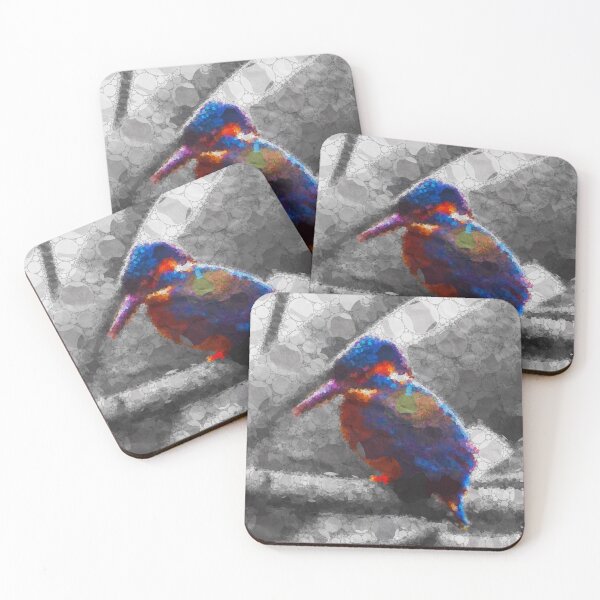 Item preview, Kingfisher - stylised designed and sold by jonfun1.