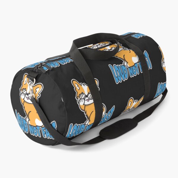 Item preview, Loud Not Fast Cool Funny Cute Corgi With Shades Puppy Dog designed and sold by OopteesLydia.