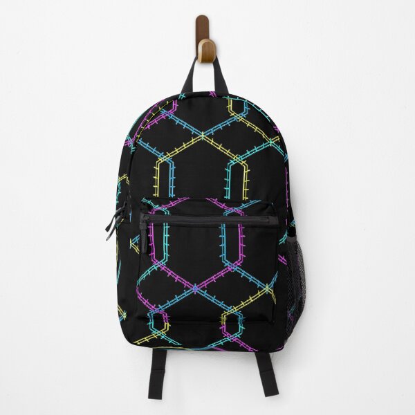 Item preview,  Hexagonal rainbow geometric pattern designed and sold by JoySpark.