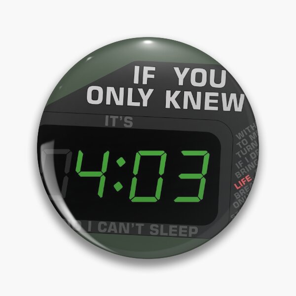 Item preview, If You Only Knew (It's 4:03) designed and sold by buckwin.