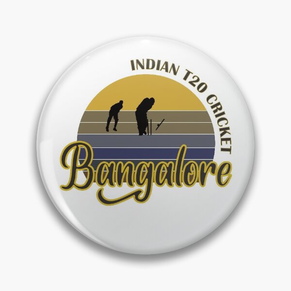 Artikelvorschau,  Bangalore Team T-20 Cricket-Anhänger entworfen und verkauft von MimsTees.