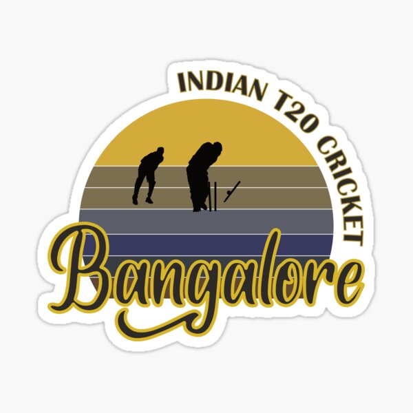 Item preview,  Bangalore Team T-20 Cricket Supporters  designed and sold by MimsTees.