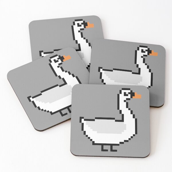 Item preview, Pixel Art Mute Swan designed and sold by Sauropsida.