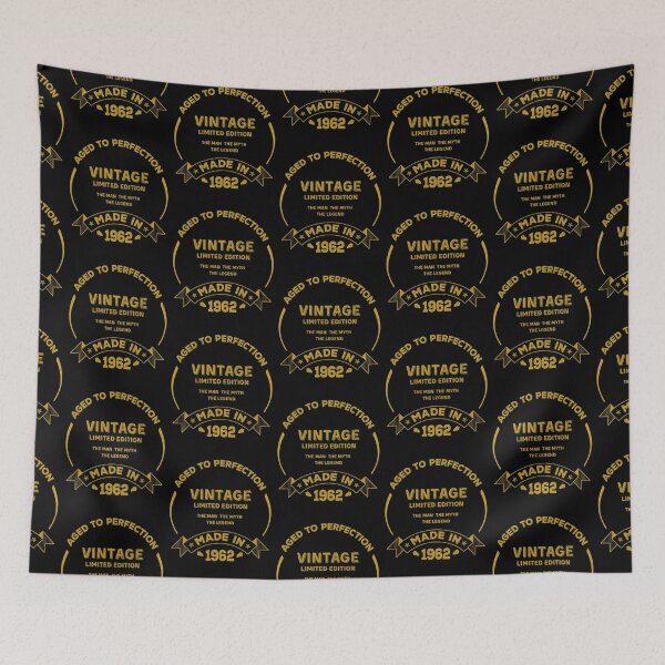 Item preview, Born In 1962 Birthday Gift designed and sold by R&BApparel.