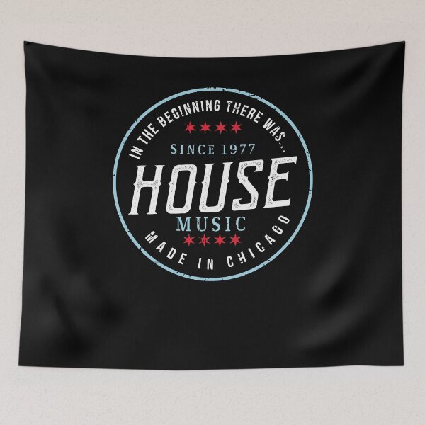 Item preview, Chicago House Music Vintage DJ designed and sold by mBshirts.