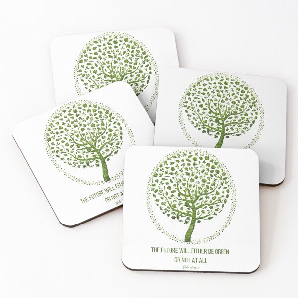 Item preview, The future will either be green or not at all designed and sold by Growwithme.