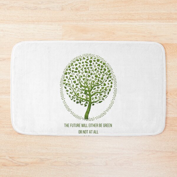 Item preview, The future will either be green or not at all designed and sold by Growwithme.
