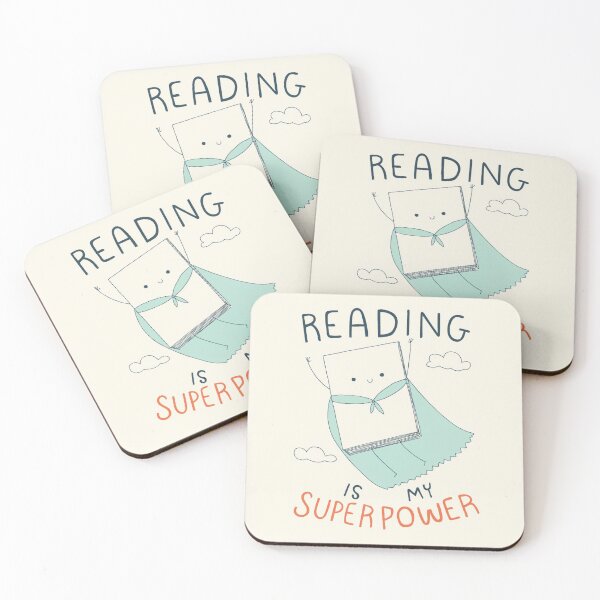 Item preview, Reading is My Superpower designed and sold by Vintage8.