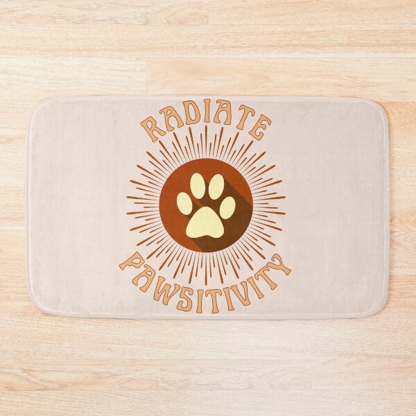 Item preview, Radiate Pawsitivity - Aesthetic orange tones for pet lovers designed and sold by Try-It.