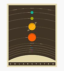 THE SOLAR SYSTEM Photographic Print